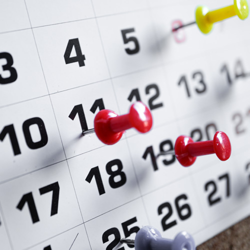 Calendrier des épreuves de la session de rattrapage 2024-2025